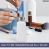 2 PCS Push Down Pump Dispenser for Cleanser Toner Nail Polish Remover Pump Lip Eye Makeup Remover Bottle 250 ml